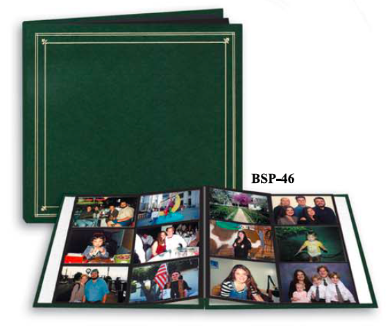 Raika 4 by 6 Photo Album Foldout Pages Blue