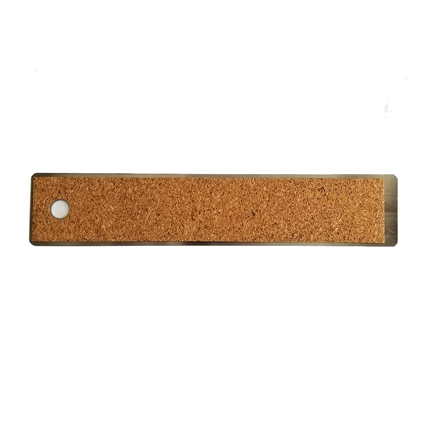 Magnet-backed 6 metal ruler