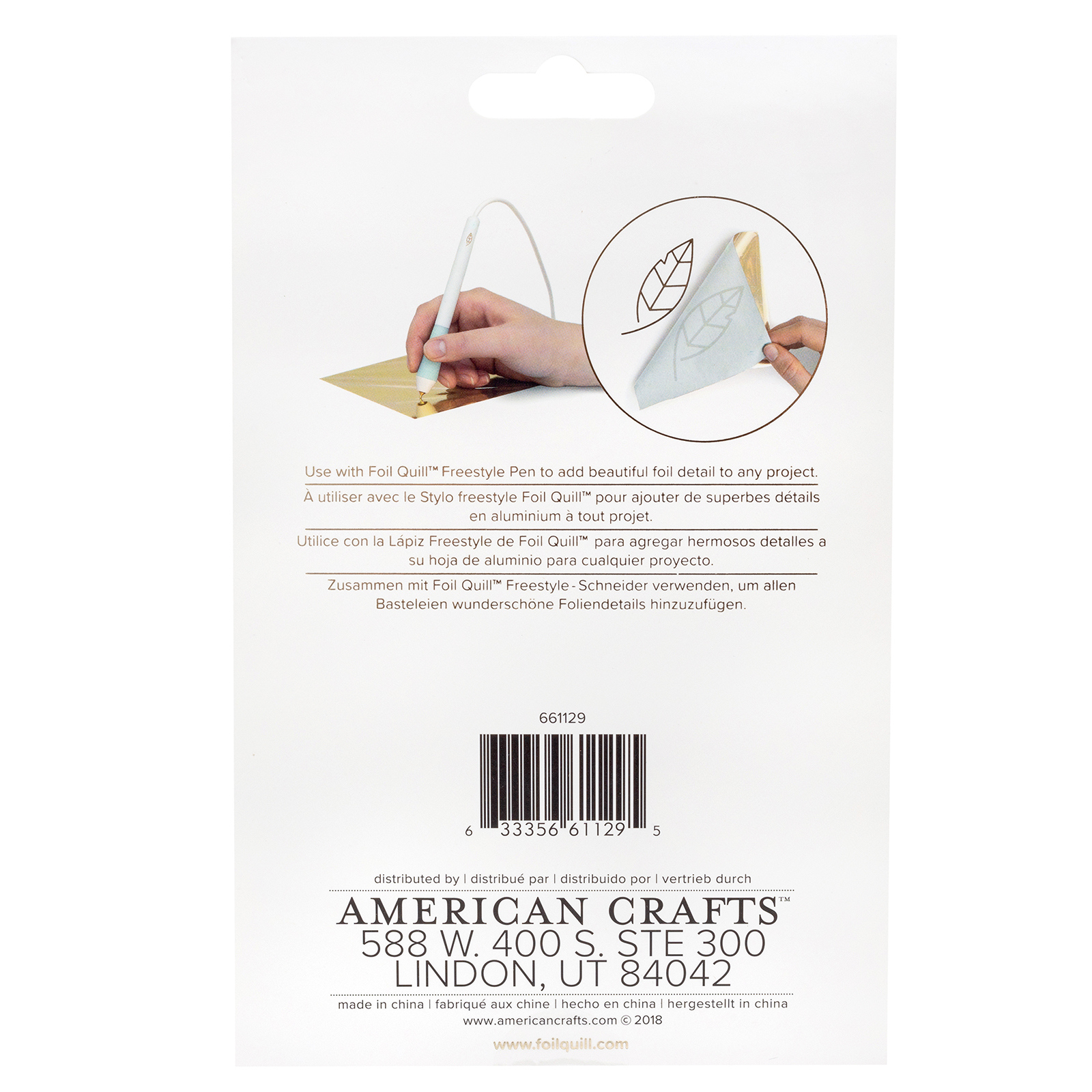 Foil Quill 30 Foil 4x6 Sheets Shining Starling