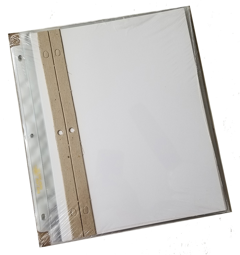 Dalee Book Brand 8.5 x 11 Refill - 10 Sheets & 10 White Inserts