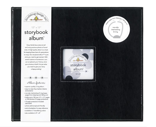 Storybook 12 x 12 3-Ring Photo Album and Memory Book