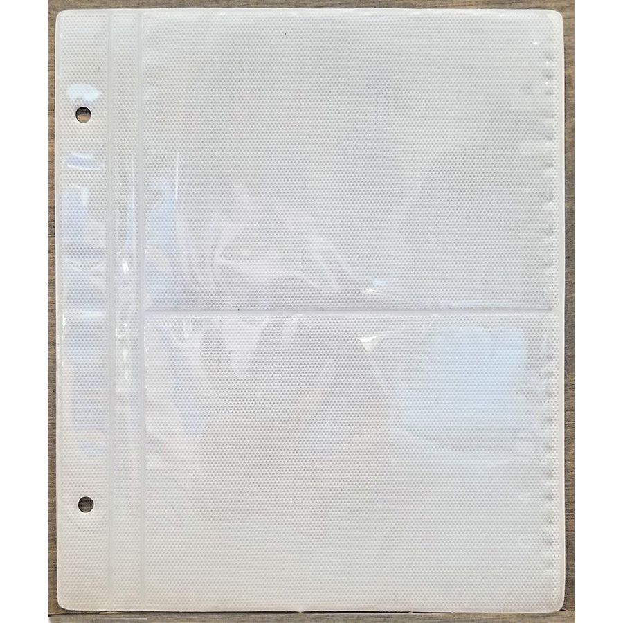 Post Bound 4x6 Photo Album Refill White