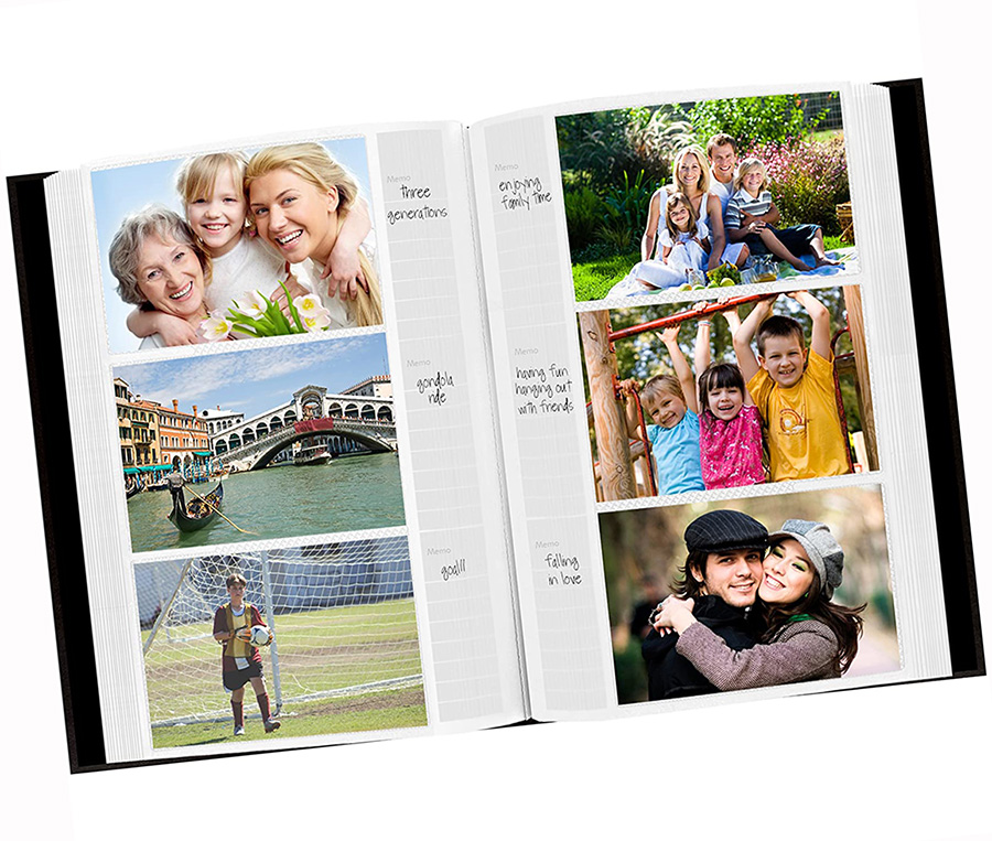 Library Bound Bonded Leather Photo Album