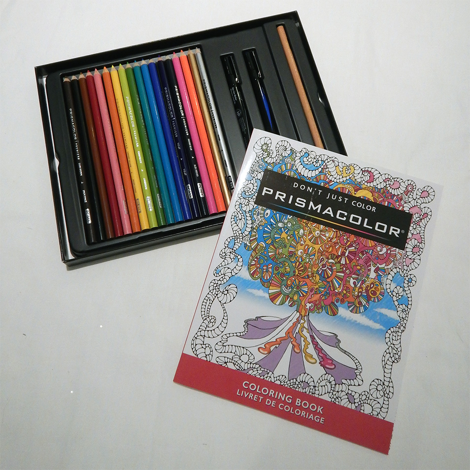 Prismacolor Premier Coloring Book Kit, 25 Piece Set