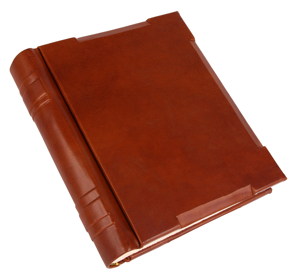 Expandable Leather Scrapbook & Photo Album