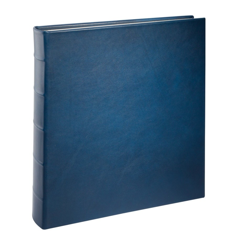 Large Traditional Leather Scrapbook Library Bound, Heavy Cream Pages