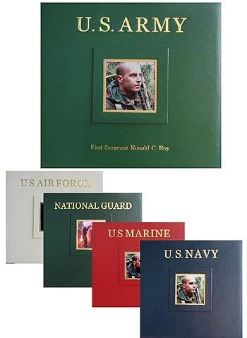 military photo albums and scrapbooks