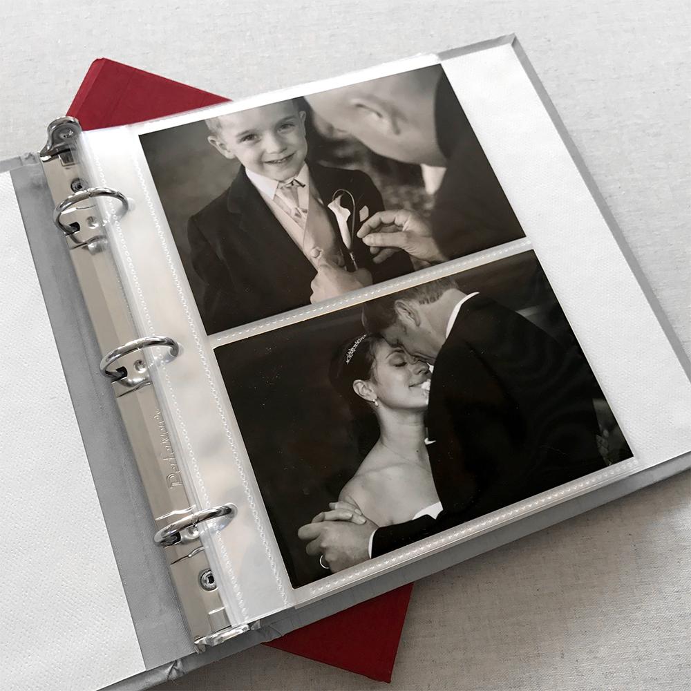 Silk Covered 4 x 6 Photo Binder 2up