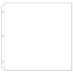 Top Loading 12 x 12 Sheet Protector for 12 x 12 3-ring Binders