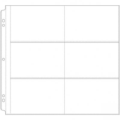 MCS 12x12 Inch Scrapbook Expansion Page Refills, 6 Count (899676) 12 p –  Lincoln Camera Shop Online, LLC