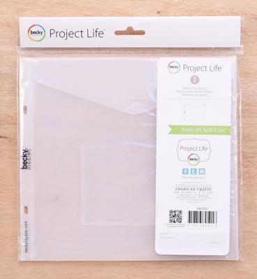 8x8 Project Envelopes for Binders