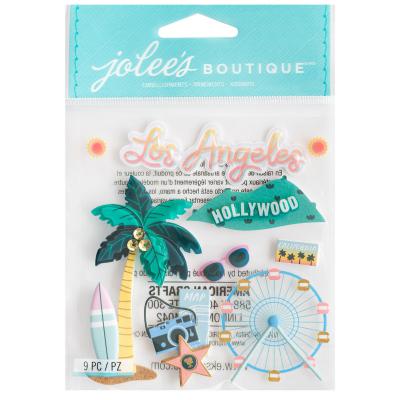Jolee's Boutique LA Themed Travel Stickers