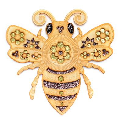 Jolees Boutique Wood Bee Embellishment