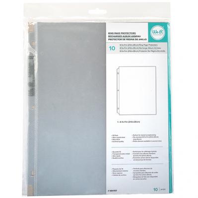8.5 x 11 Sheet Protectors for 3-Ring Binders