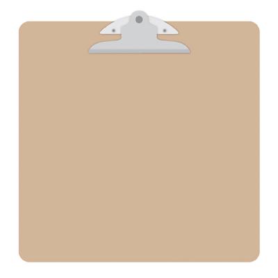 Natural 12 x 12 Clipart Clipboard