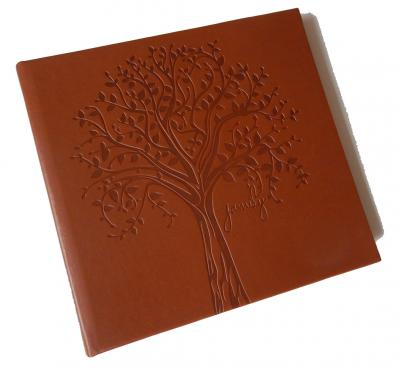 Library Bound Embossed Family Tree Photo Album