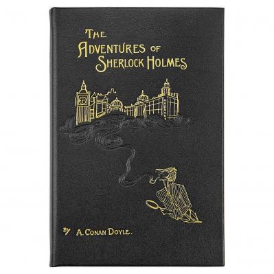 The Adventures of Sherlock Holmes Leather Bound Book