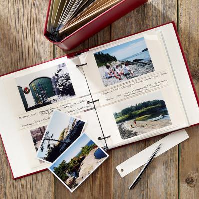 4x6 Photo Refill Pages shown in a Photo Album