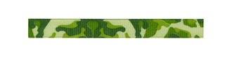 Ribbon - Green Camo Grosgrain