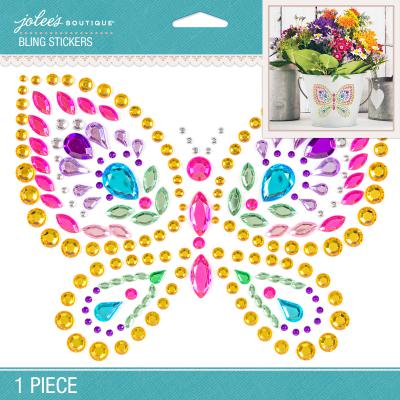 Jolee's Boutique Mega Butterfly Bling Sticker