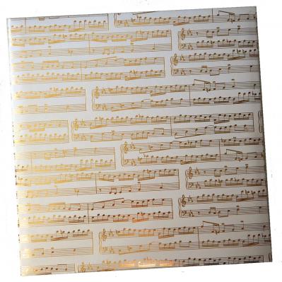 Musical 8.5 x 11 3-Ring Binder