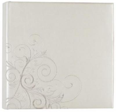 4x6 Wedding Photo Album with Embroidered Scroll Design