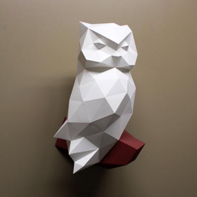 DIY Paper Sculpture Kit - Owl