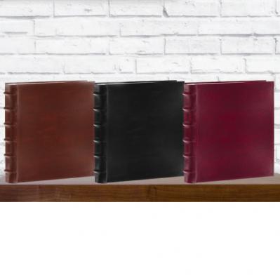 High Capacity Bonded Leather 4x6 Photo Album