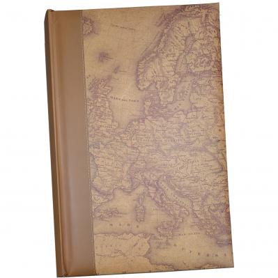 Pioneer Eco Paper Map Themed 5x7 Photo Album