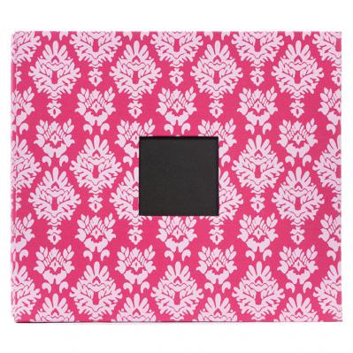 Damask Pink Patterned 12 x 12 Scrapbook