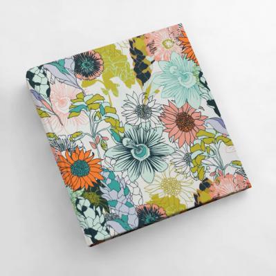 Retro Floral 4x6 Photo Album Binder