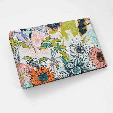 Retro Floral themed photo album by Rag and Bone bindery