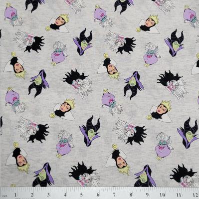 Disney Villains Fiercest of All Cotton Fabric by Springs Creative