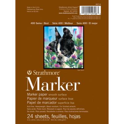 Strathmore 6x8 Marker Paper Pad - 24 sheets