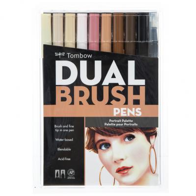 Tombow Dual Brush Markers - Portrait Palette