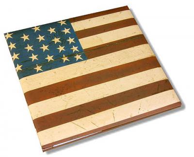 Pioneer Folk Style American Flag Scrapbook