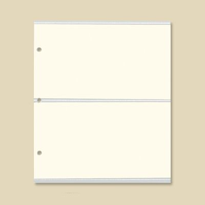 Compact 2up 4x6 Photo Album Refill Pages