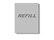 8 x 10 Refill Sheet, Clear Plastic Page