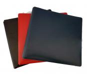 Navy, Red and Black Family Treasures 12 x 12 Bonded Leather Scrapbook