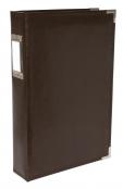 American Crafts Classic Leatherette 3up 3-ring Binder Photo Album