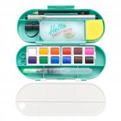 Amy Tangerine Watercolor Art Set - Open