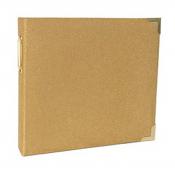 Glittery Gold 8x8 Scrapbook or Photo Album Binder