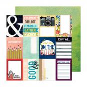 Vicki Boutin Print Shop 12 x 12 Cardstock - 2x3 cards