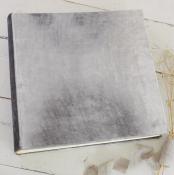 Gray Velvet 12 x !2 Traditional Wedding Scrapbook or Photo Album