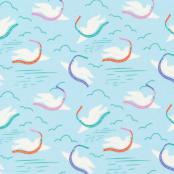 Same Sky Organic Cotton Fabric by Cloud 9 - Universal Love