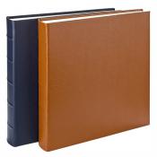 Genuine Leather 13 x 13 Paper Page Scrapbook with Interleaving