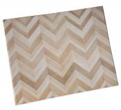 Herring Bone Patterned Cloth Covered 12 x 12 Binder