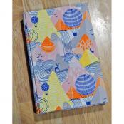 Hot Air Balloon Blank Page Journal
