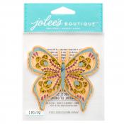 Jolees Boutique Wood Butterfly Embellishment