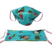 Mermaid Face Masks - Child Size